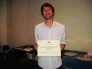 10. 2010 Helman-Klinger Masterpoint Award Michael Whibley